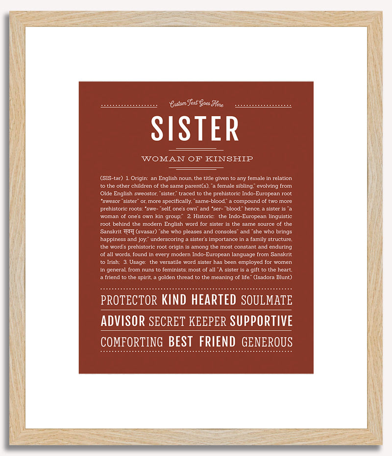 Sister | Name Art Print