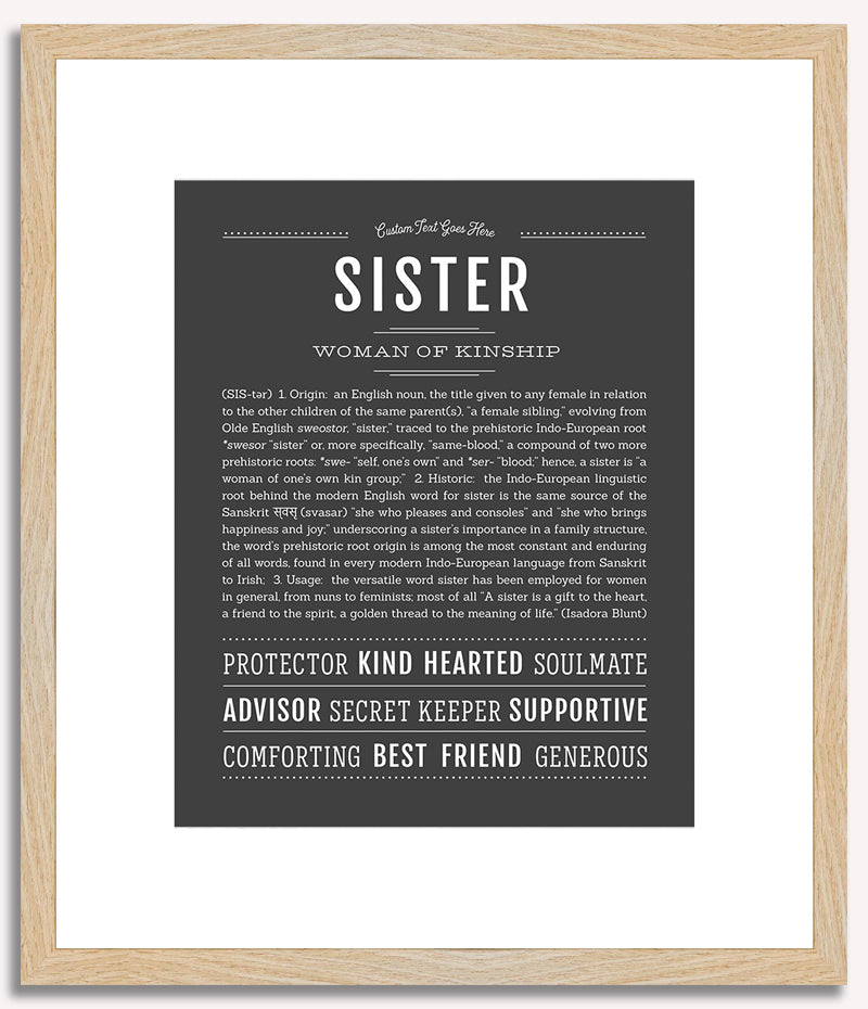 Sister | Name Art Print