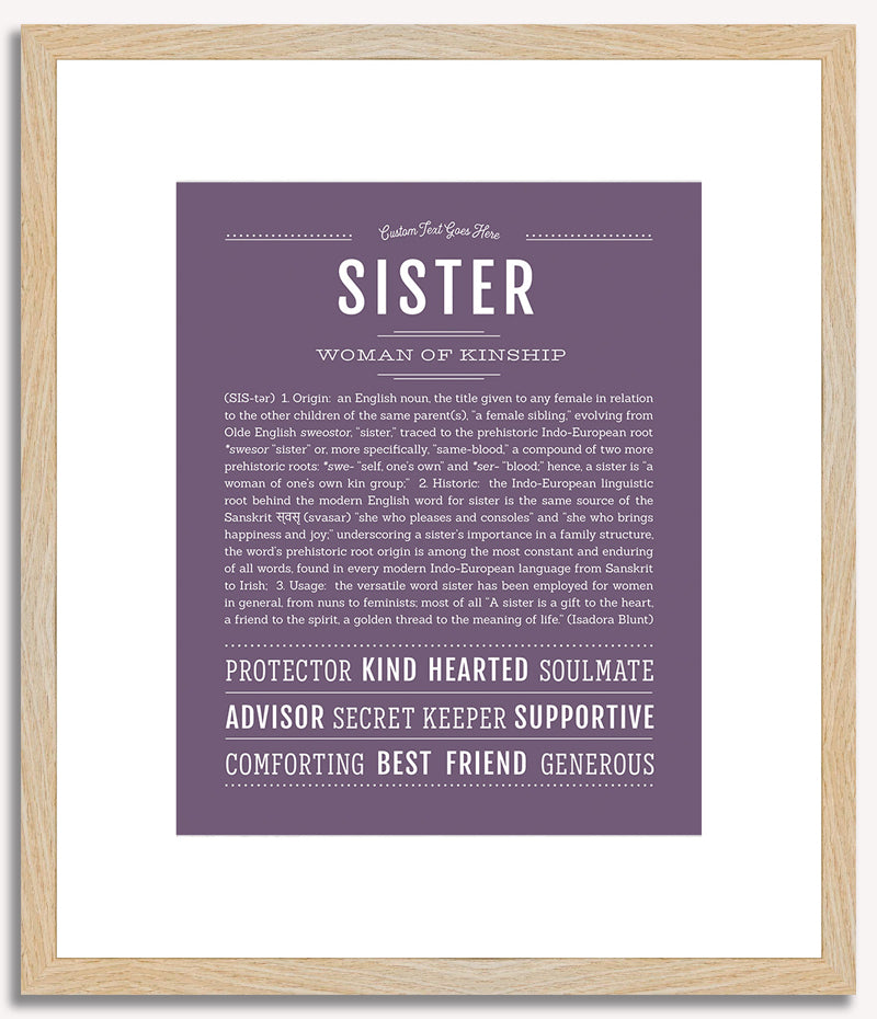 Sister | Name Art Print