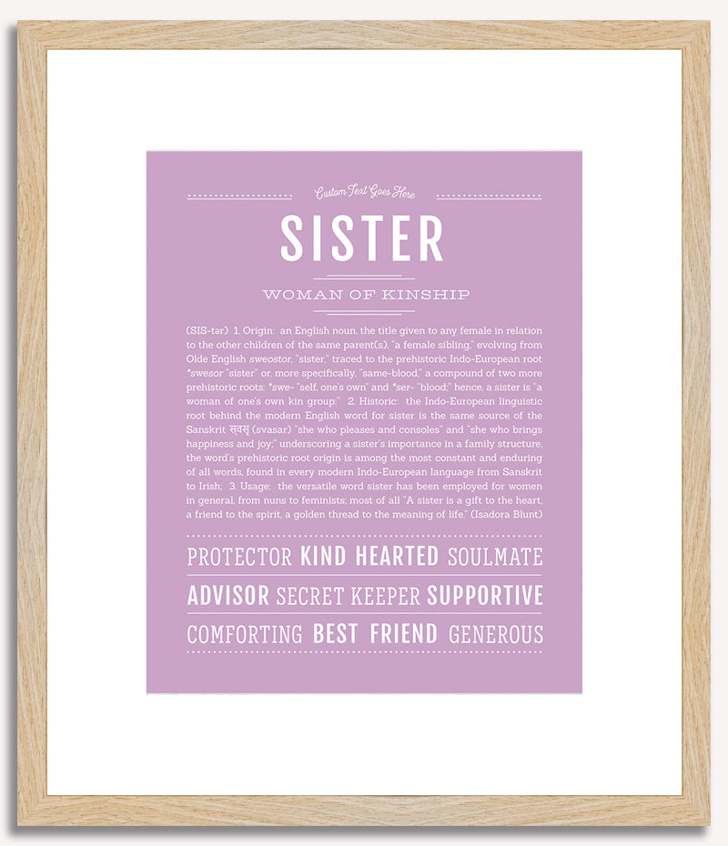 Sister | Name Art Print