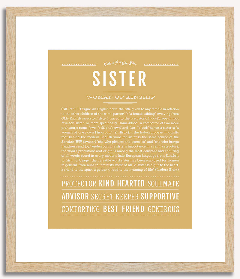 Sister | Name Art Print