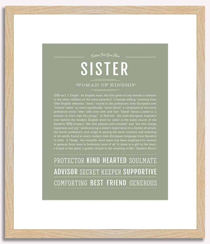 Sister | Name Art Print