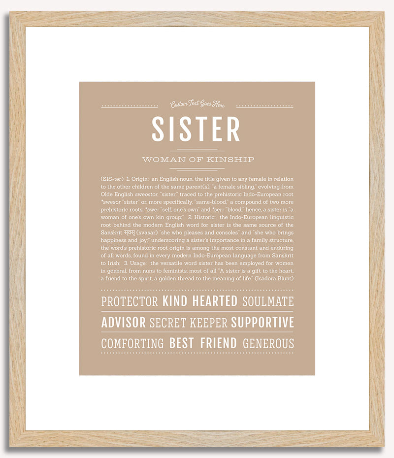 Sister | Name Art Print