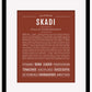 Skadi | Name Art Print