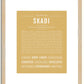 Skadi | Name Art Print