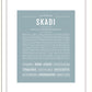 Skadi | Name Art Print