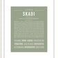 Skadi | Name Art Print