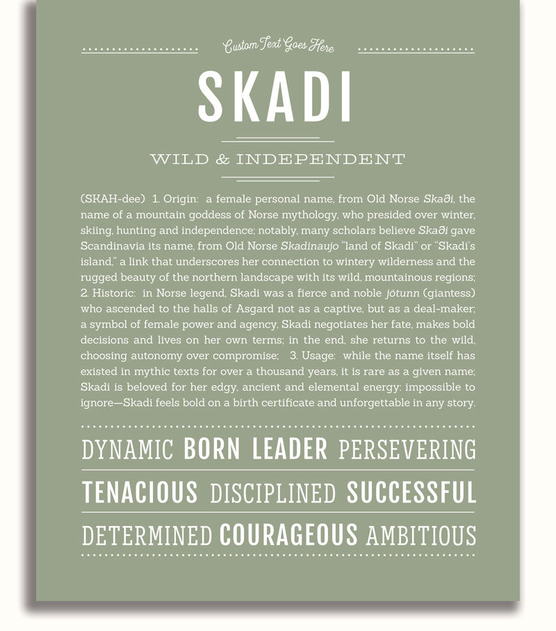 Frame Options | Sage | White Frame, Matted