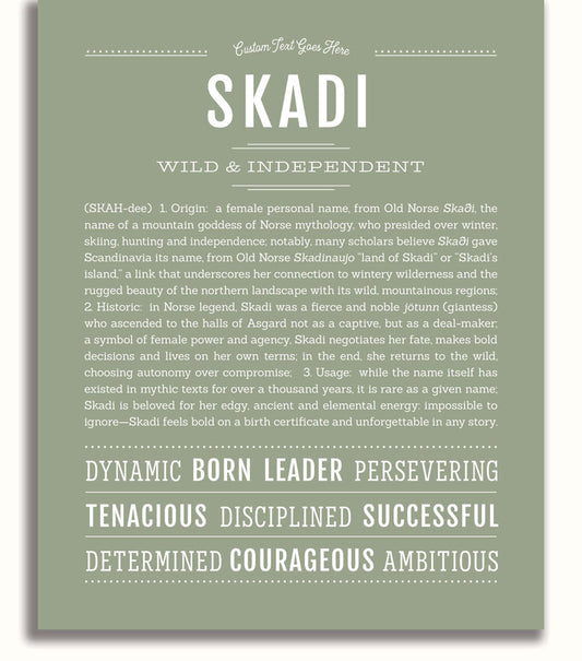 Frame Options | Sage | White Frame, Matted