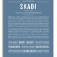 Frame Options | Steele Blue | White Frame, Matted