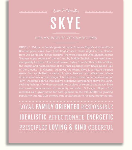 Frame Options | Dusty Rose | No Frame