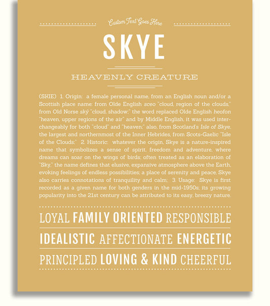 Frame Options | Matte Gold | No Frame