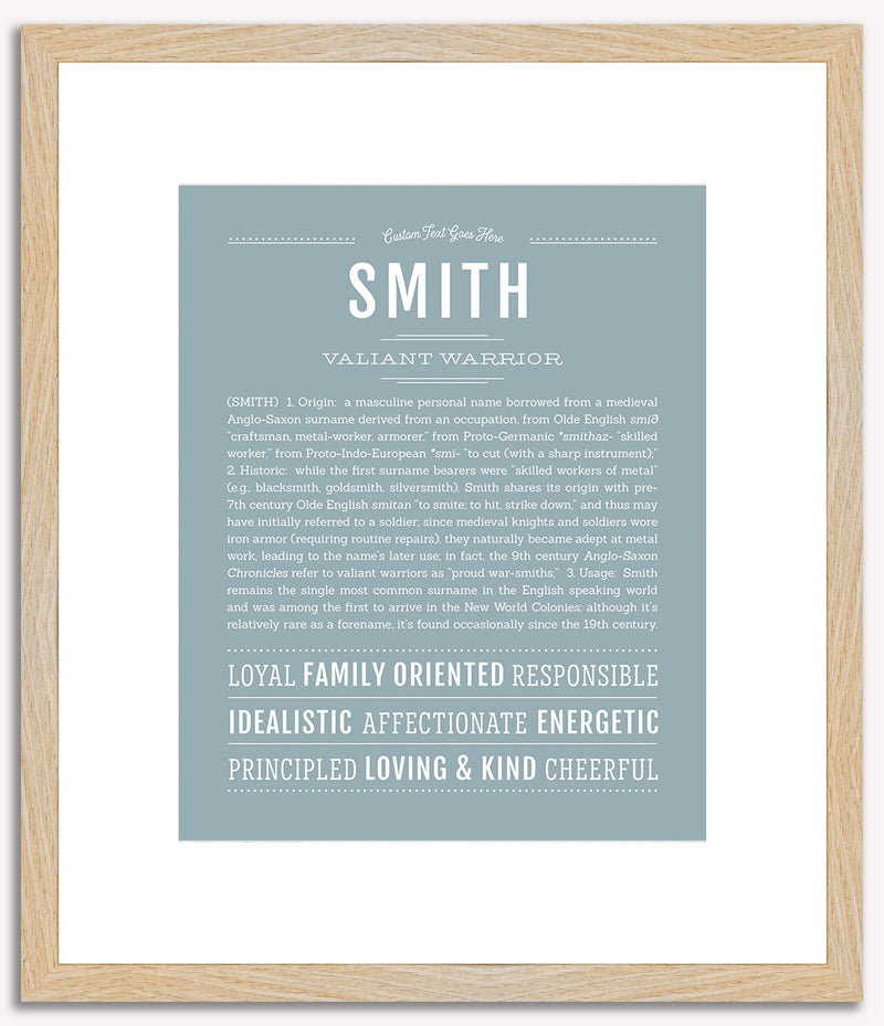 Smith | Name Art Print