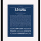 Solana | Name Art Print