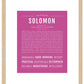 Frame Options | Dark Pink | Maple Frame, Matted