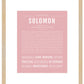 Frame Options | Dusty Rose | Maple Frame, Matted