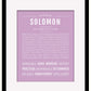 Frame Options | Lilac | Black Frame, Matted
