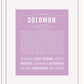 Frame Options | Lilac | White Frame, Matted
