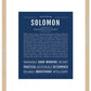 Frame Options | Midnight Blue | Maple Frame, Matted