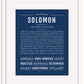 Frame Options | Midnight Blue | White Frame, Matted