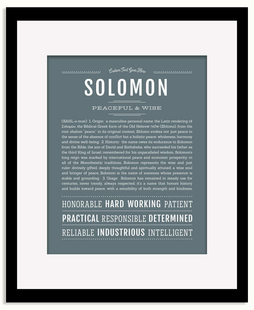 Frame Options | Night Rendezvous | Black Frame, Matted