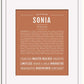 Frame Options | Terra Cotta | White Frame, Matted