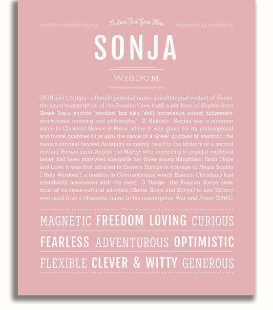 Frame Options | Dusty Rose | No Frame