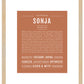 Sonja | Name Art Print