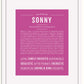 Frame Options | Dark Pink | White Frame, Matted