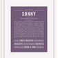 Frame Options | Deep Purple | White Frame, Matted