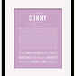 Frame Options | Lilac | Black Frame, Matted