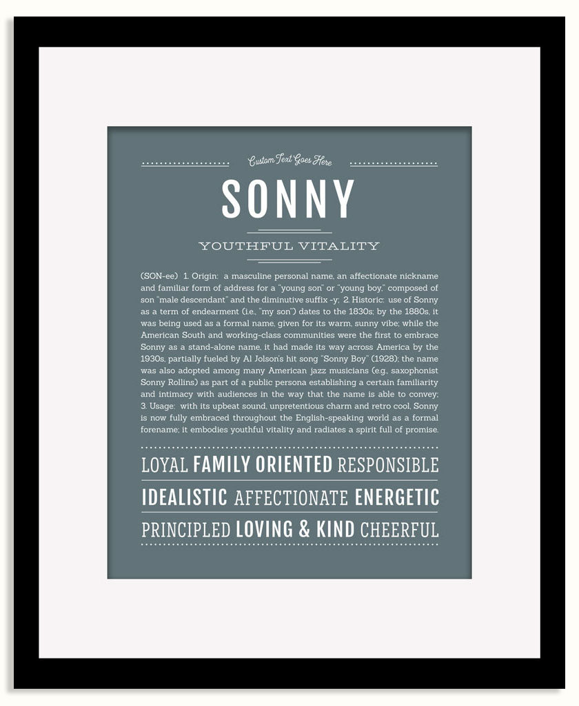 Frame Options | Night Rendezvous | Black Frame, Matted