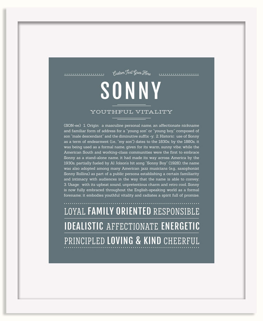 Frame Options | Night Rendezvous | White Frame, Matted