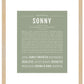Frame Options | Sage | Maple Frame, Matted