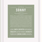 Frame Options | Sage | White Frame, Matted