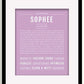 Frame Options | Lilac | Black Frame, Matted