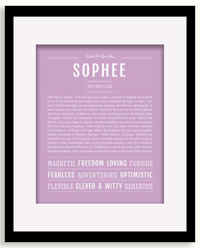 Frame Options | Lilac | Black Frame, Matted