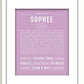 Frame Options | Lilac | White Frame, Matted