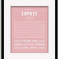 Frame Options | Dusty Rose | Black Frame, Matted