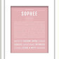 Frame Options | Dusty Rose | White Frame, Matted