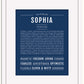 Sophia | Name Art Print