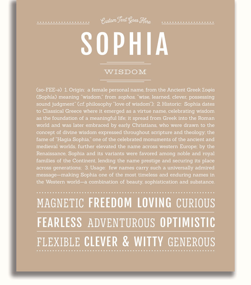Frame Options | Tan | White Frame, Matted