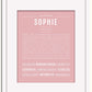 Frame Options | Dusty Rose | White Frame, Matted