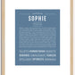 Sophie | Name Art Print