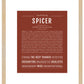 Frame Options | Bordeaux | Maple Frame, Matted