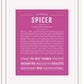 Frame Options | Dark Pink | White Frame, Matted