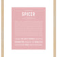 Frame Options | Dusty Rose | Maple Frame, Matted