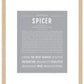 Frame Options | Light Gray | Maple Frame, Matted
