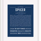 Frame Options | Midnight Blue | White Frame, Matted