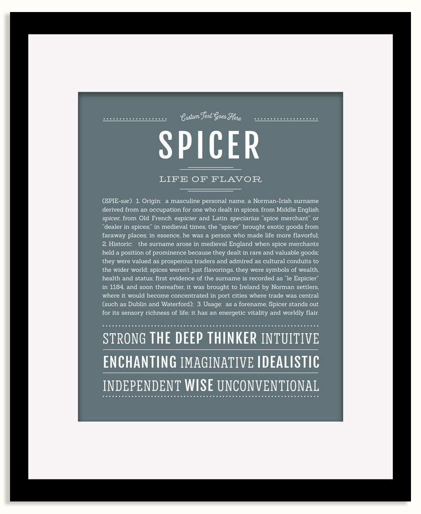 Frame Options | Night Rendezvous | Black Frame, Matted
